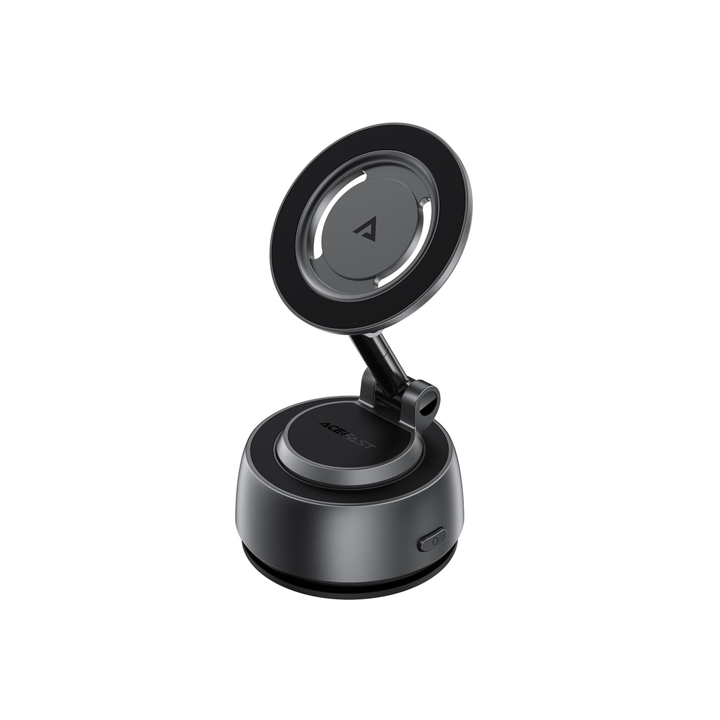 Electric Magnetic Suction Cup Car Dashboard Phone Holder – 360° Rotation