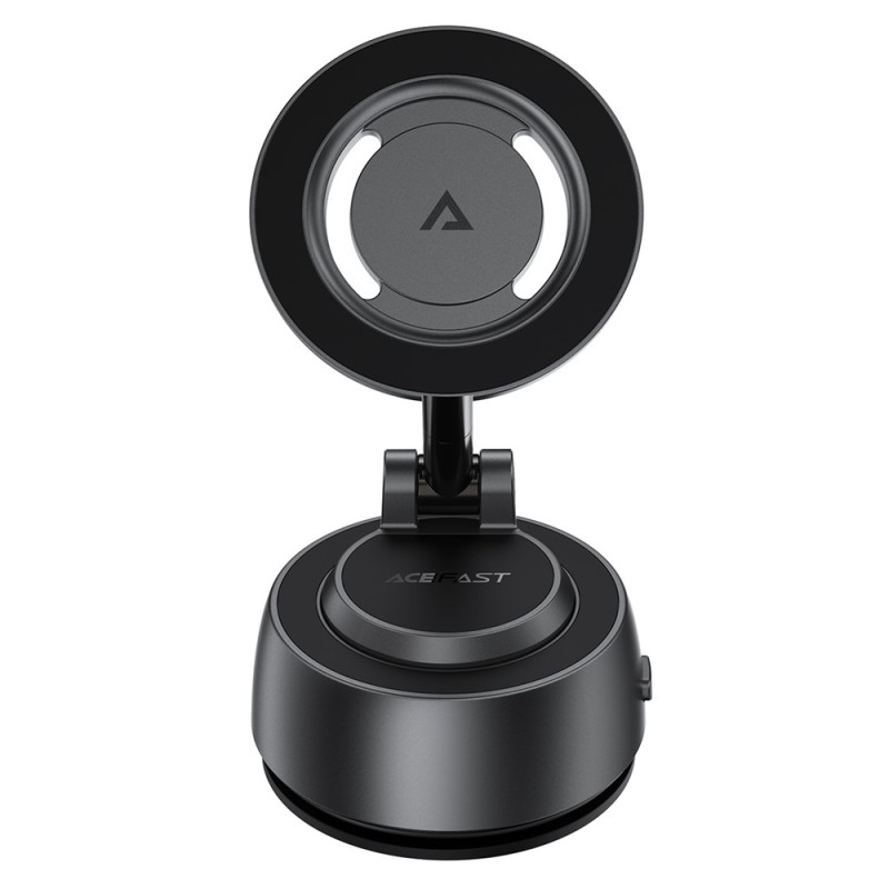Electric Magnetic Suction Cup Car Dashboard Phone Holder – 360° Rotation