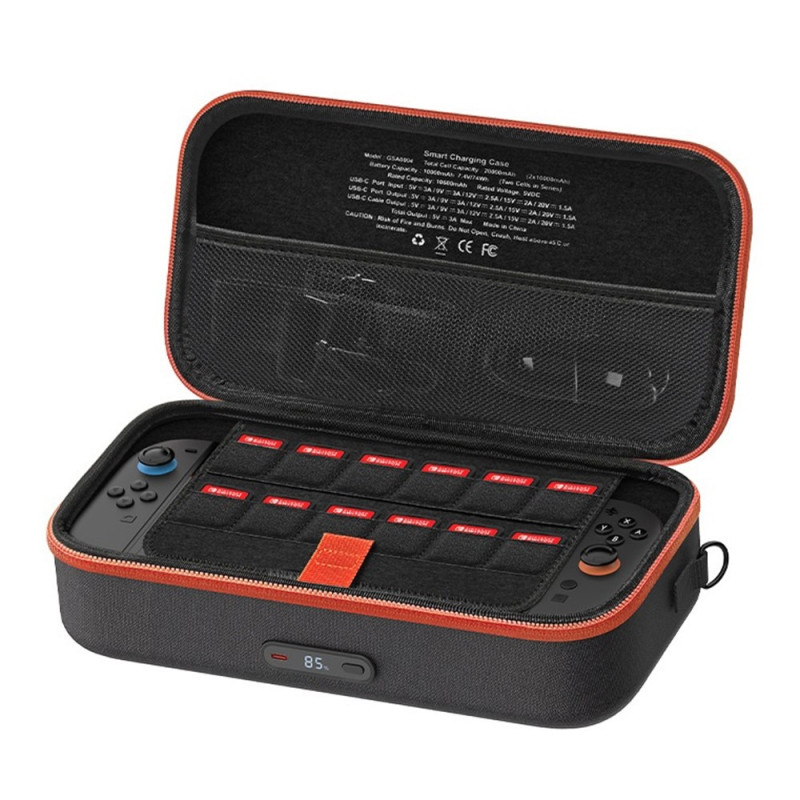 Yhteensopiva Nintendo Switch 2:n kanssa 20 000 mAh:n varavirtalähde, jossa on näyttö ja älykäs lataus.