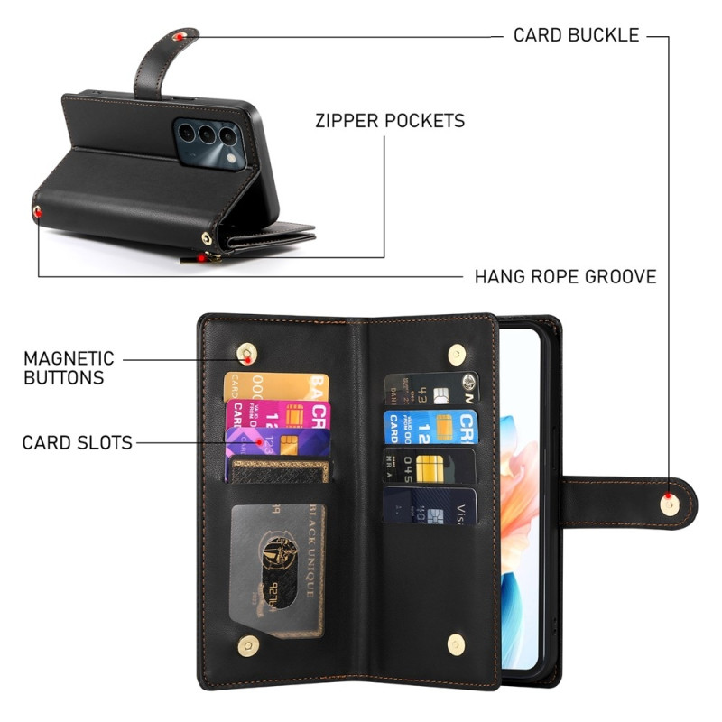 Telefonlommebokdeksel for Realme C100 5G / C83 5G