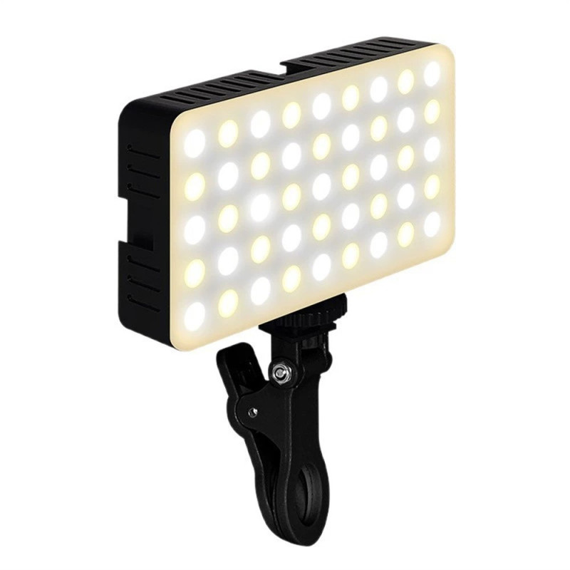 K-35 LED Photography/Video Light – Clamp Mount – 3 Color Temperatures