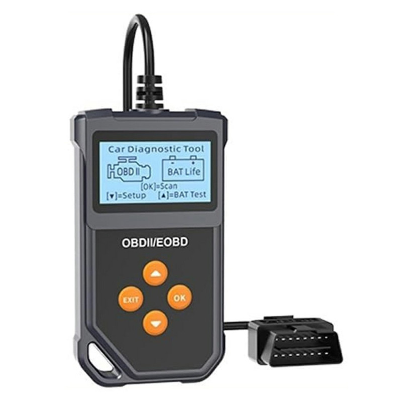 OBD2-fejlkodelæser til Fiesta II (2006–2014) – Diagnose, batteritester, 7 OBD II-tilstande