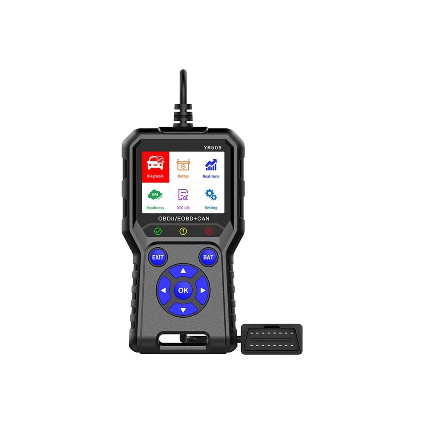 OBD2 Car Fault Code Scanner – Professional CAN OBDII/EOBD Tool