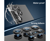 För Samsung Galaxy S25 Kameralinsskydd ENKAY Metallring Linsfilm 