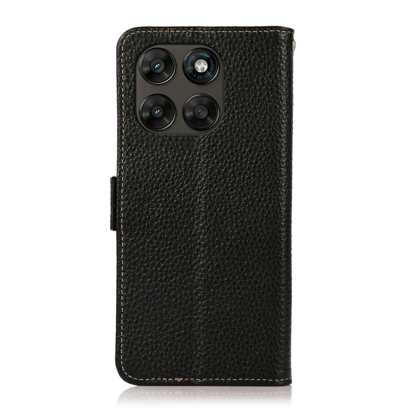 KHAZNEH Nahkainen puhelimen lompakkokotelo Motorola Moto G87 5G / G67 5G / G77 5G puhelimille