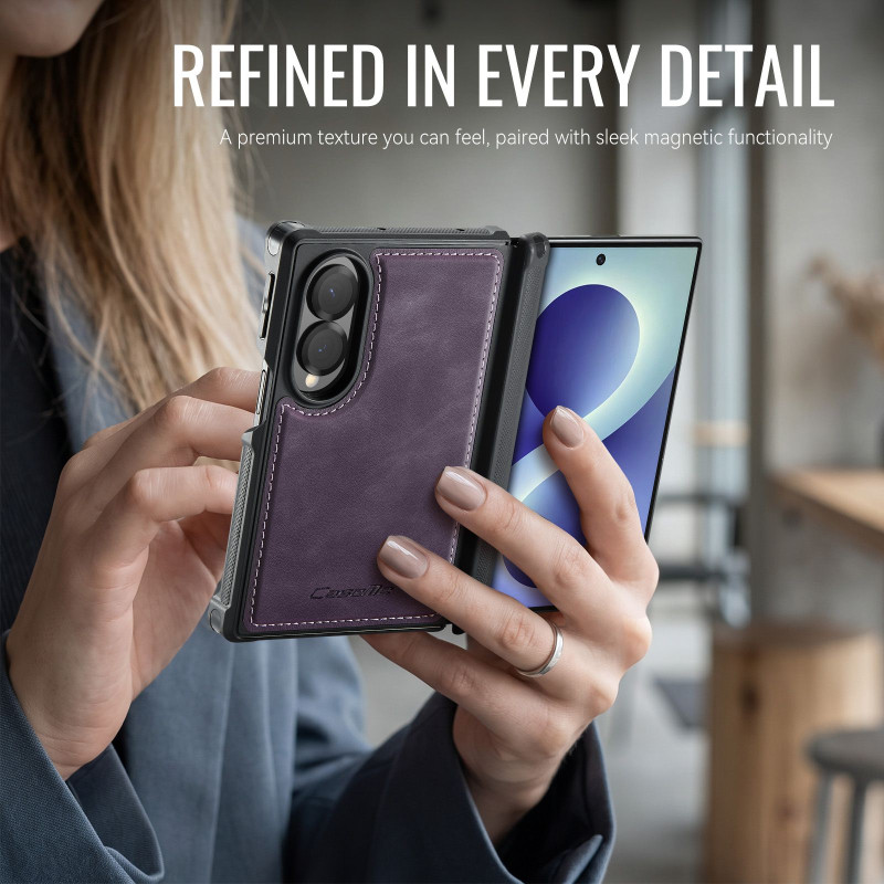 CASEME Magnetic Phone Wallet Case for Samsung Galaxy Z Fold8