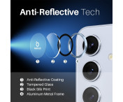 NORTHJO för Samsung Galaxy S25 Härdat Glas Kameralinsskydd