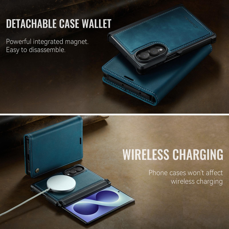 CASEME Magnetisk telefonlommebokdeksel til Samsung Galaxy Z Fold8