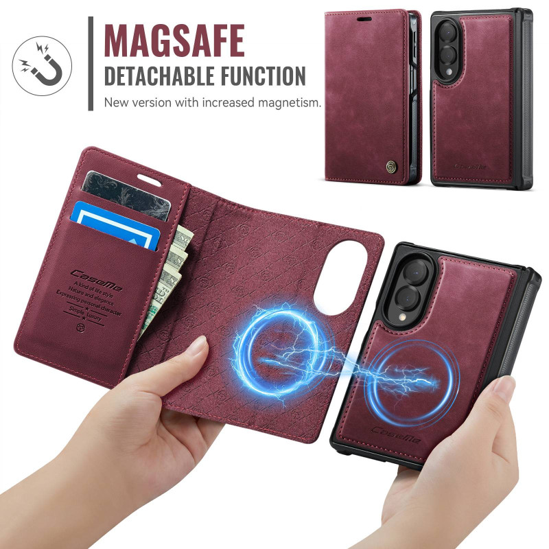 CASEME Magnetisk telefonlommebokdeksel til Samsung Galaxy Z Fold8