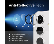 NORTHJO för Samsung Galaxy S25 Härdat Glas Kameralinsskydd