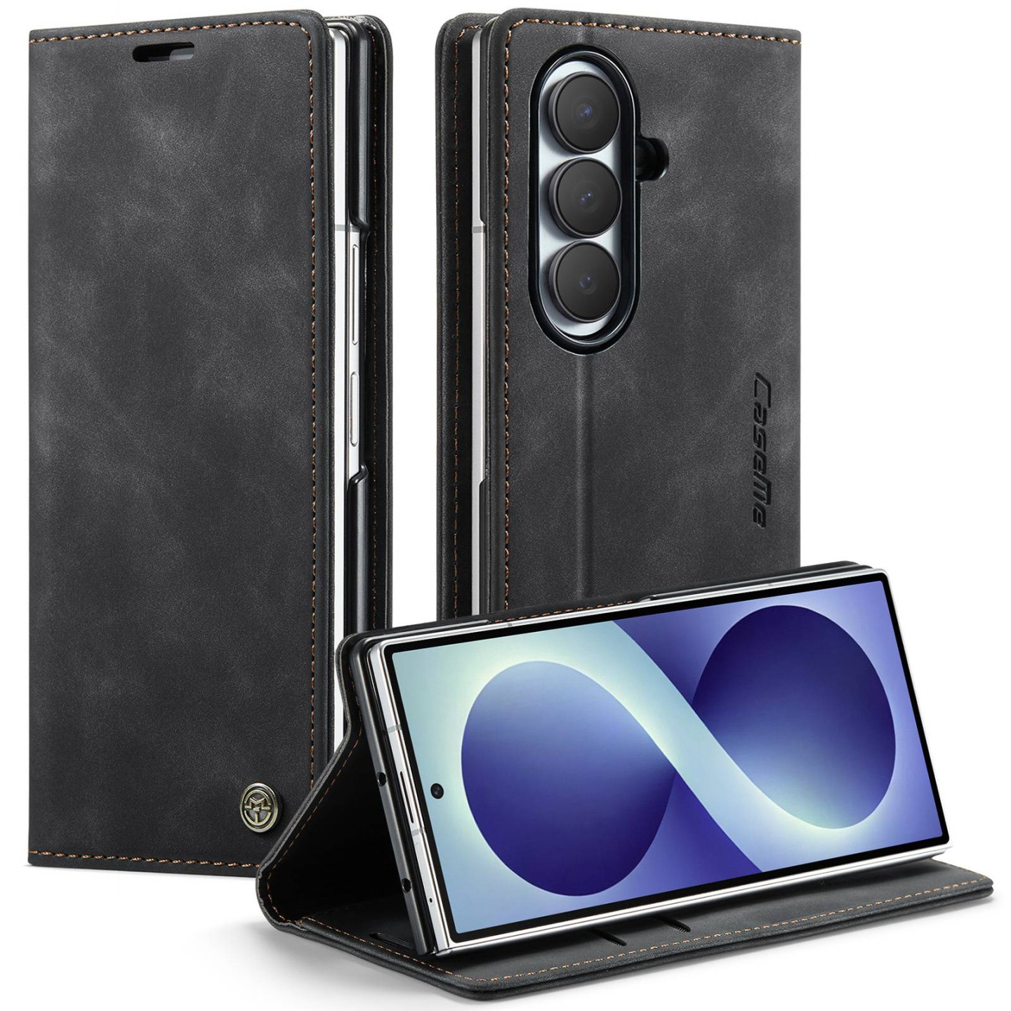 CASEME Phone Wallet Case with Stand for Samsung Galaxy Z Fold8 Ultra