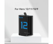 TELESIN S0-ECB-02-TGP Batteri för GoPro Hero 12 11 10 9 1720mAh Ersättning