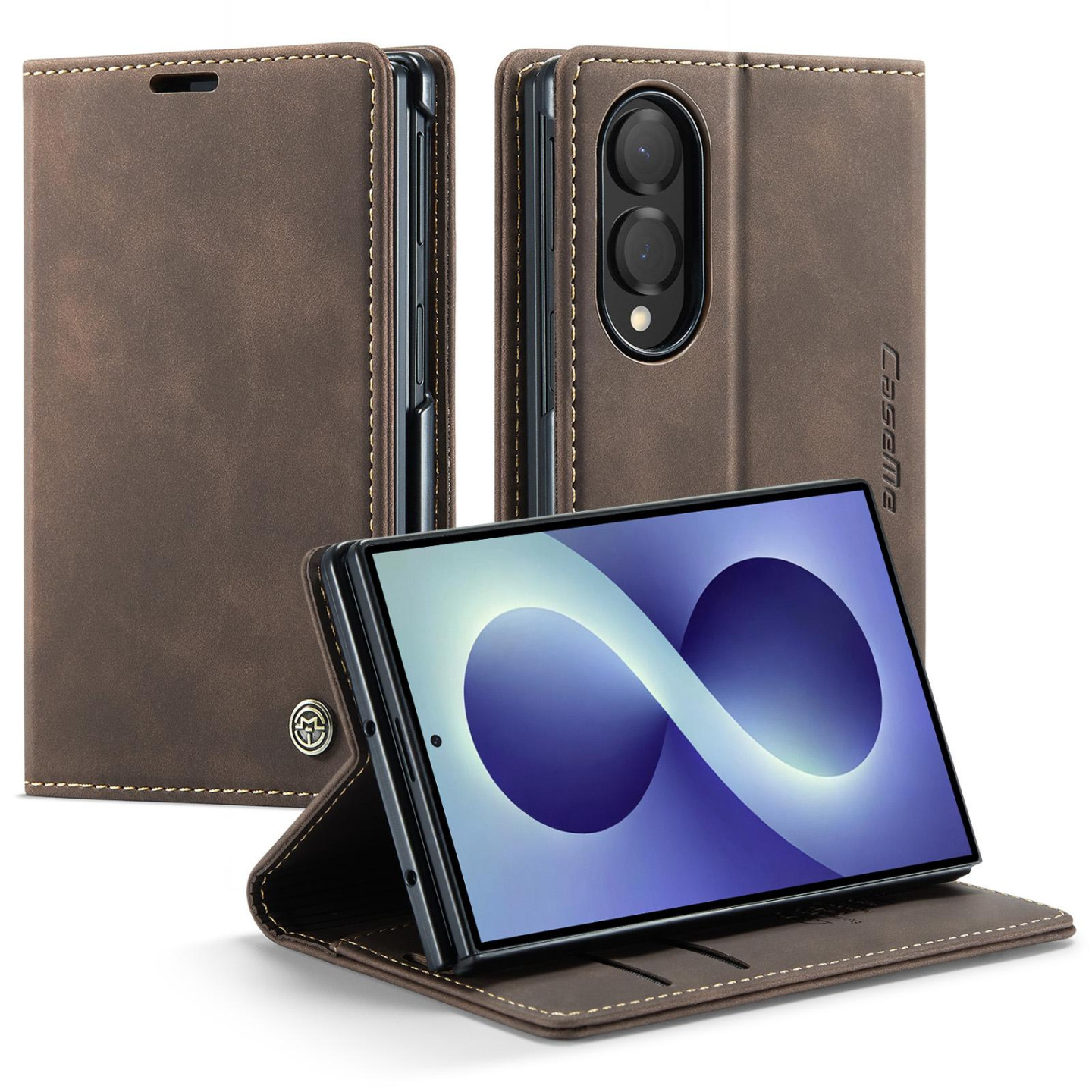 CASEME Telefonlommebokdeksel med støtteben til Samsung Galaxy Z Fold8