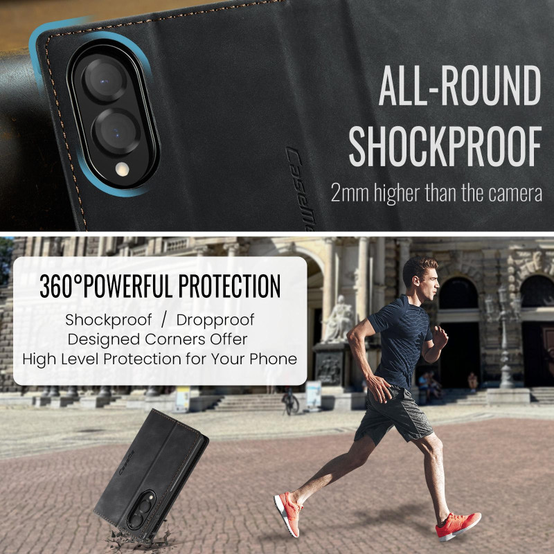 CASEME Phone Wallet Case with Stand for Samsung Galaxy Z Fold8
