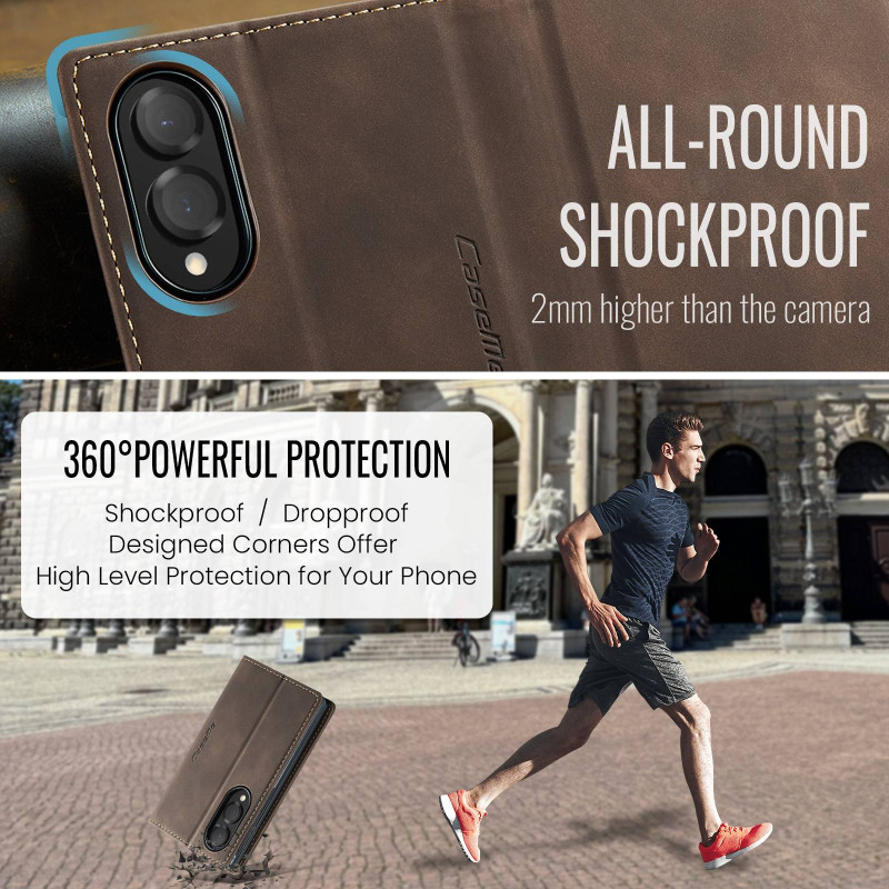 CASEME Phone Wallet Case with Stand for Samsung Galaxy Z Fold8