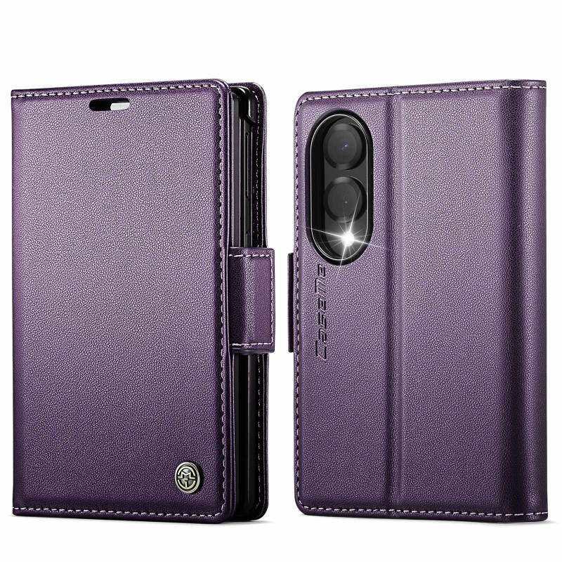 CASEME Glossy Phone Wallet Case for Samsung Galaxy Z Fold8