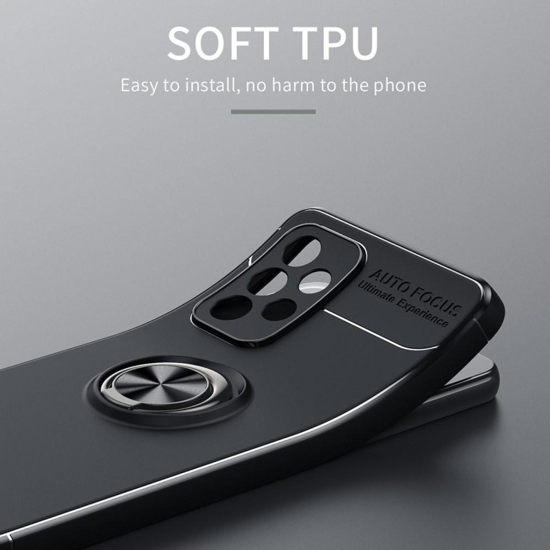 Samsung Galaxy A33 5G deksel med fingerring og innebygd plate