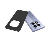 Till Xiaomi Redmi Note 14 Pro 5G Fodral TPU Skal Baksida - Svart