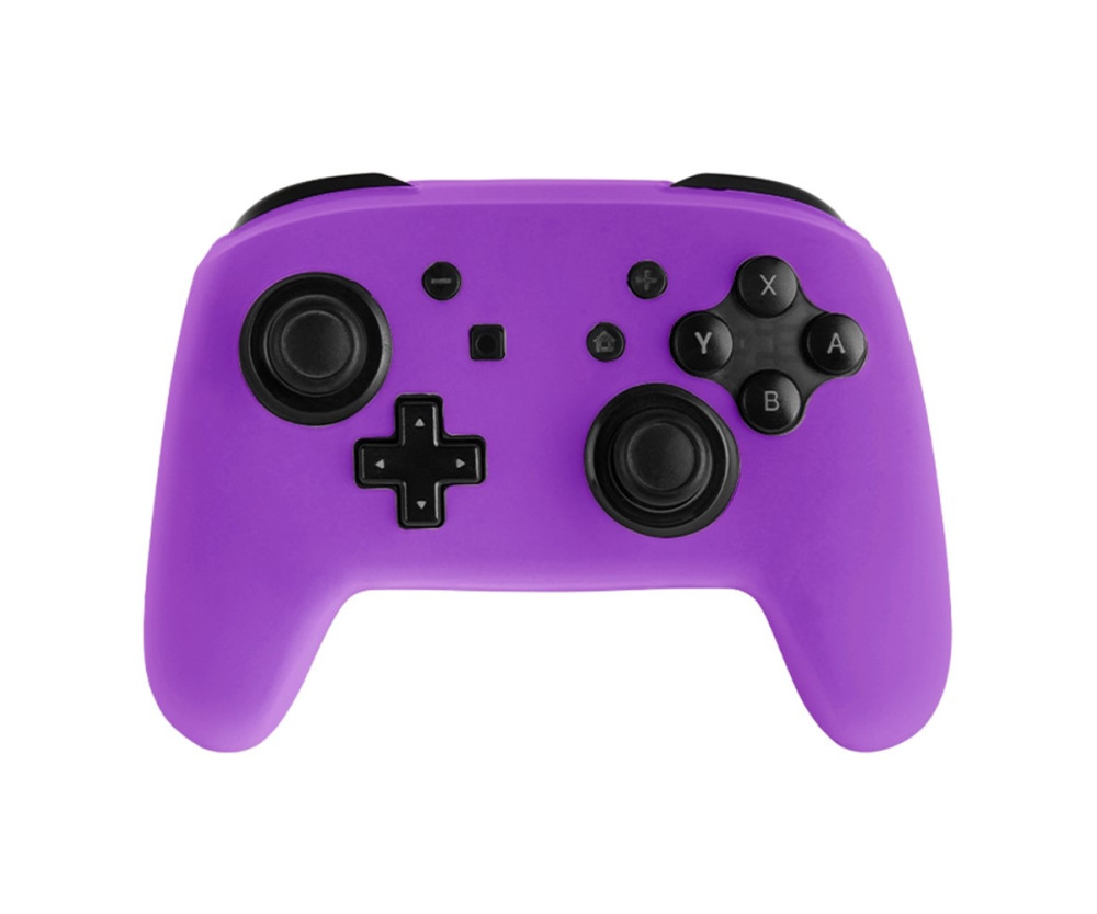 Kompatibel med Nintendo Switch Pro Handkontroll Skal Fodral Silikon - Lila