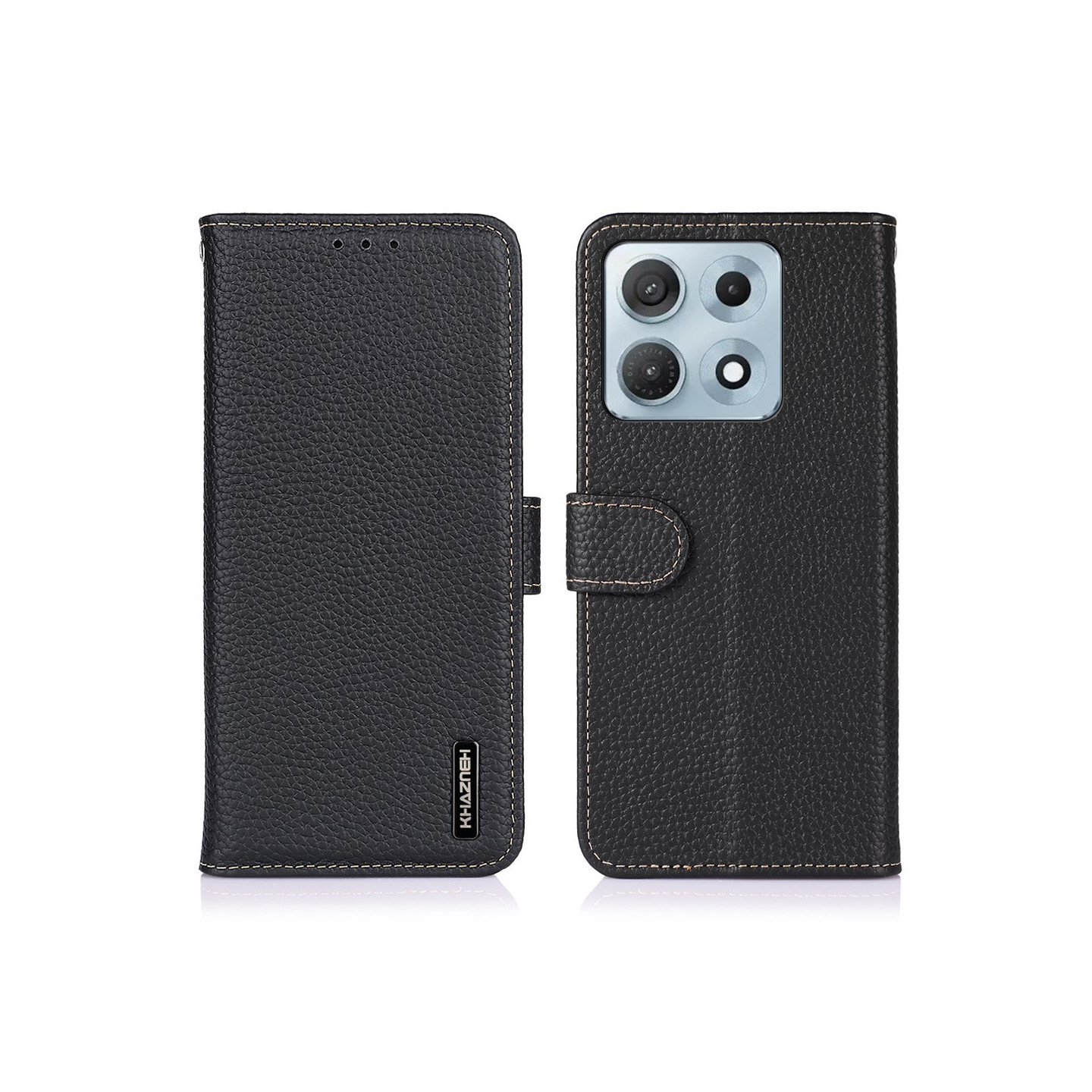 KHAZNEH Telefonpungcover i læder til Motorola Edge 70 Max 5G