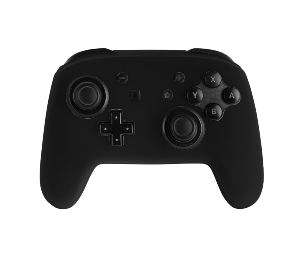 Kompatibel med Nintendo Switch Pro Handkontroll Skal Fodral Silikon - Svart