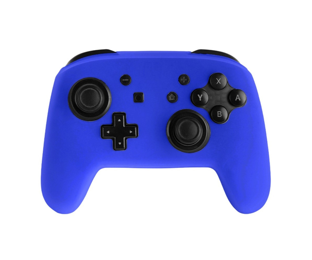 Kompatibel med Nintendo Switch Pro Handkontroll Skal Fodral Silikon - Blå