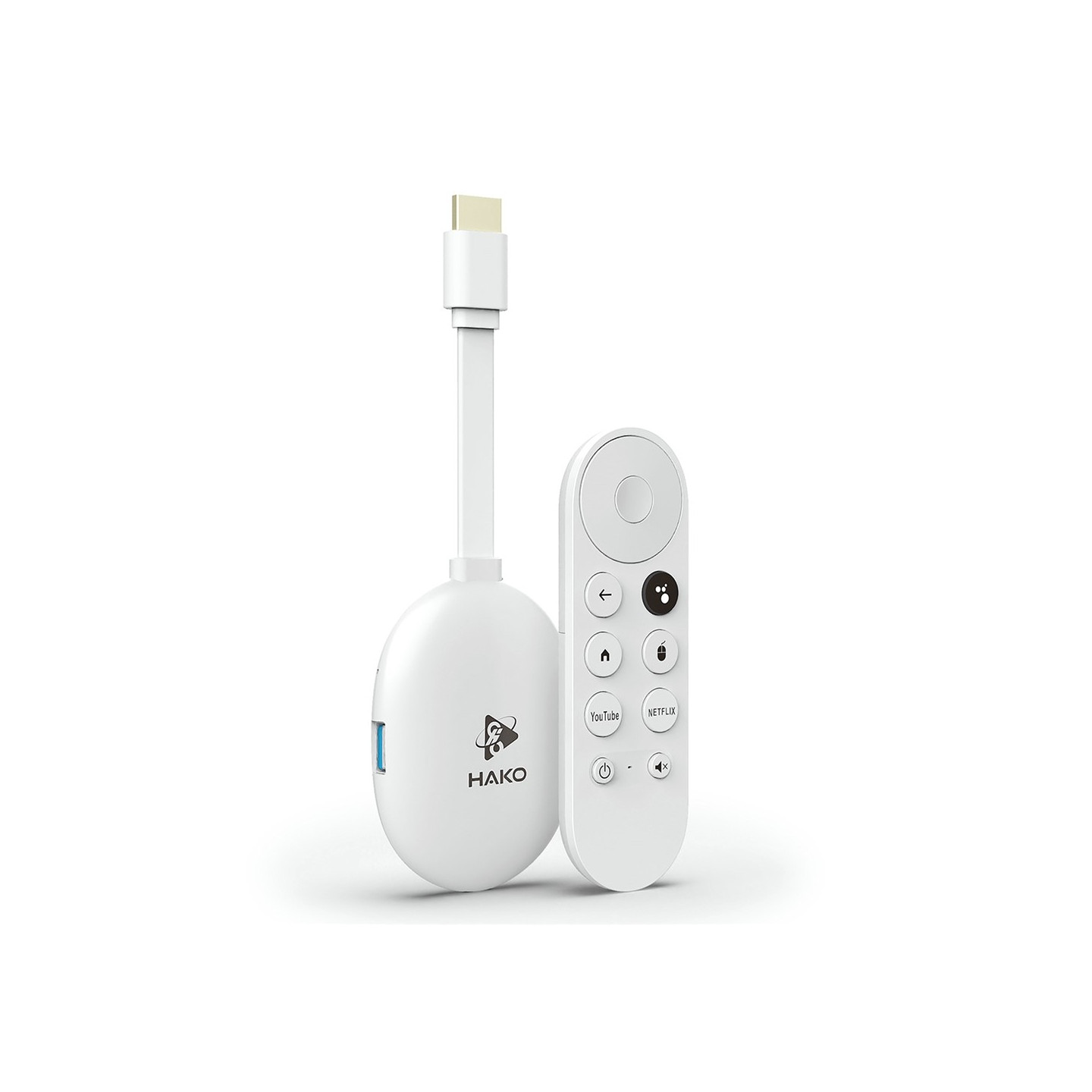 2+16GB Android TV 14.0 TV-sticka Quad-Core 4K WiFi 6 Bluetooth 5.4 fjärrkontroll