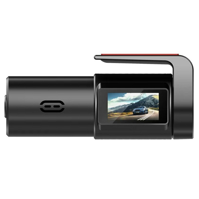 Car-mounted dashcam powered via car socket, 1080p HD, night vision, Wi-Fi