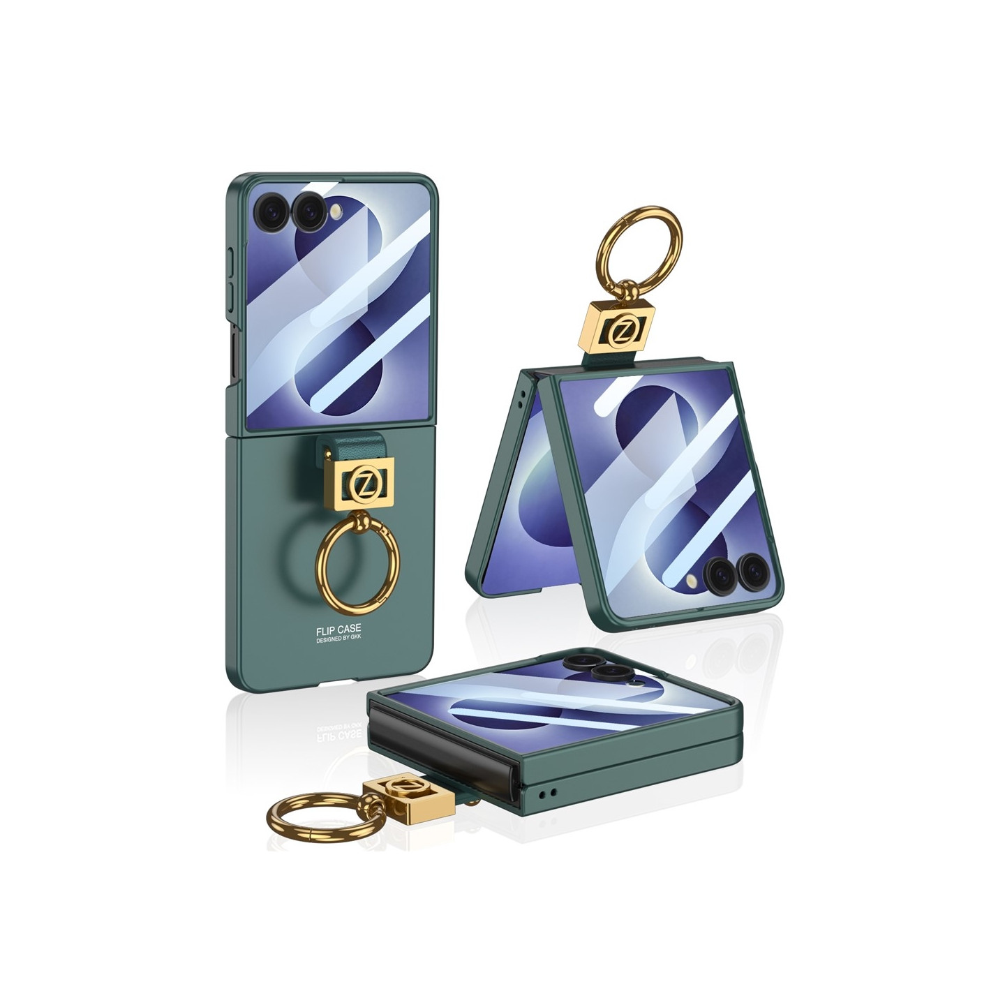 GKK Telefondeksel med ringholder til Samsung Galaxy Z Flip8