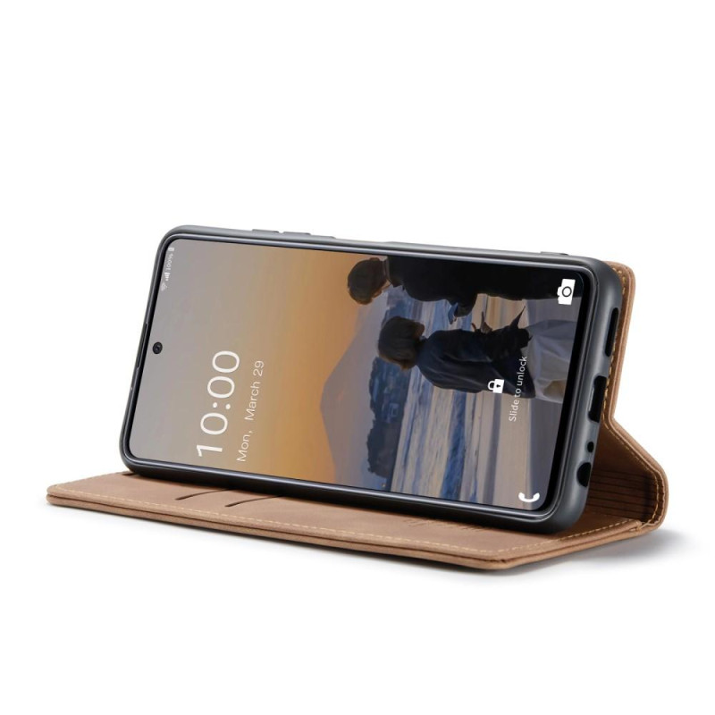 CASEME Lommebok - deksel Samsung Galaxy A33 5G - Brun