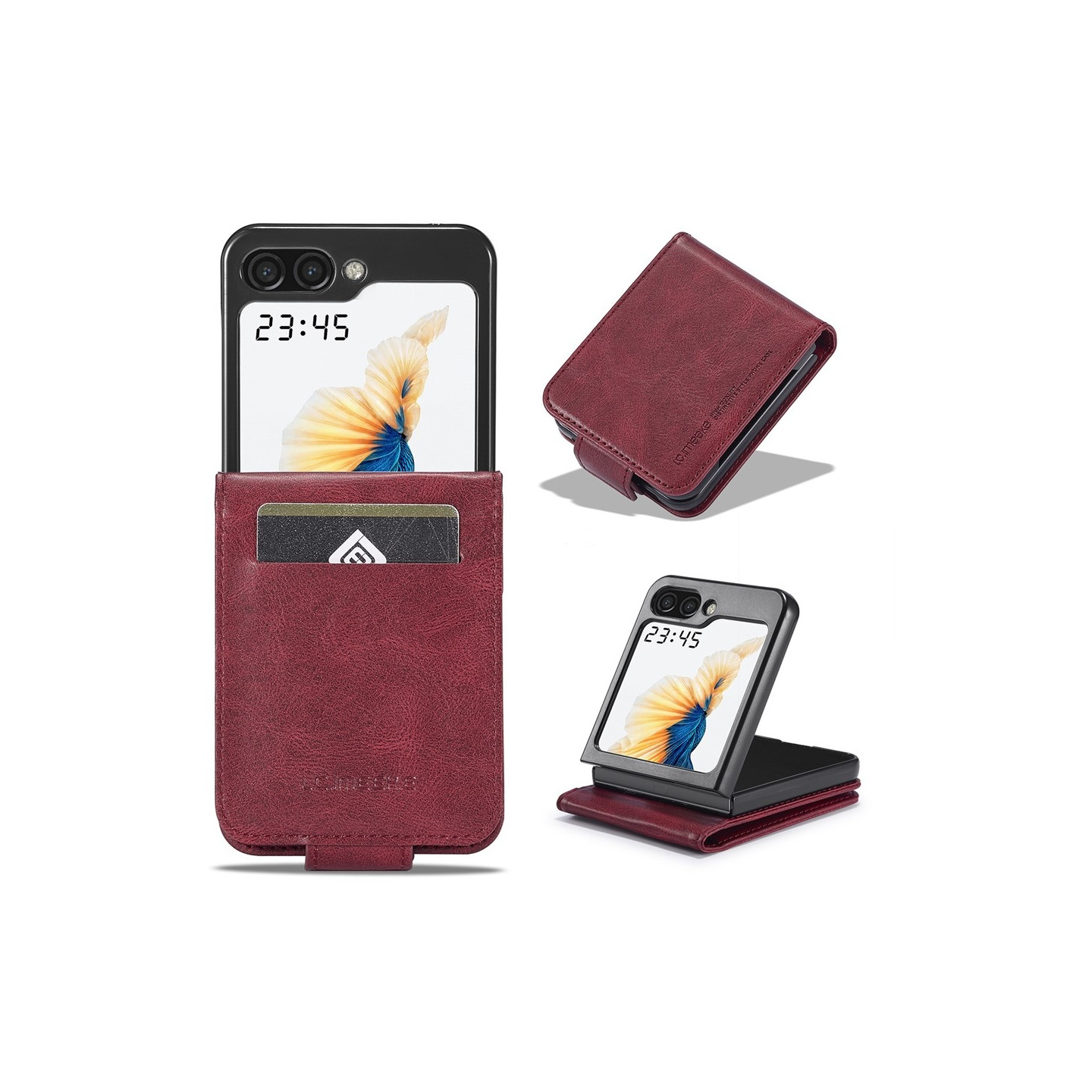 LC.IMEEKE Phone Wallet Case with Stand for Samsung Galaxy Z Flip8