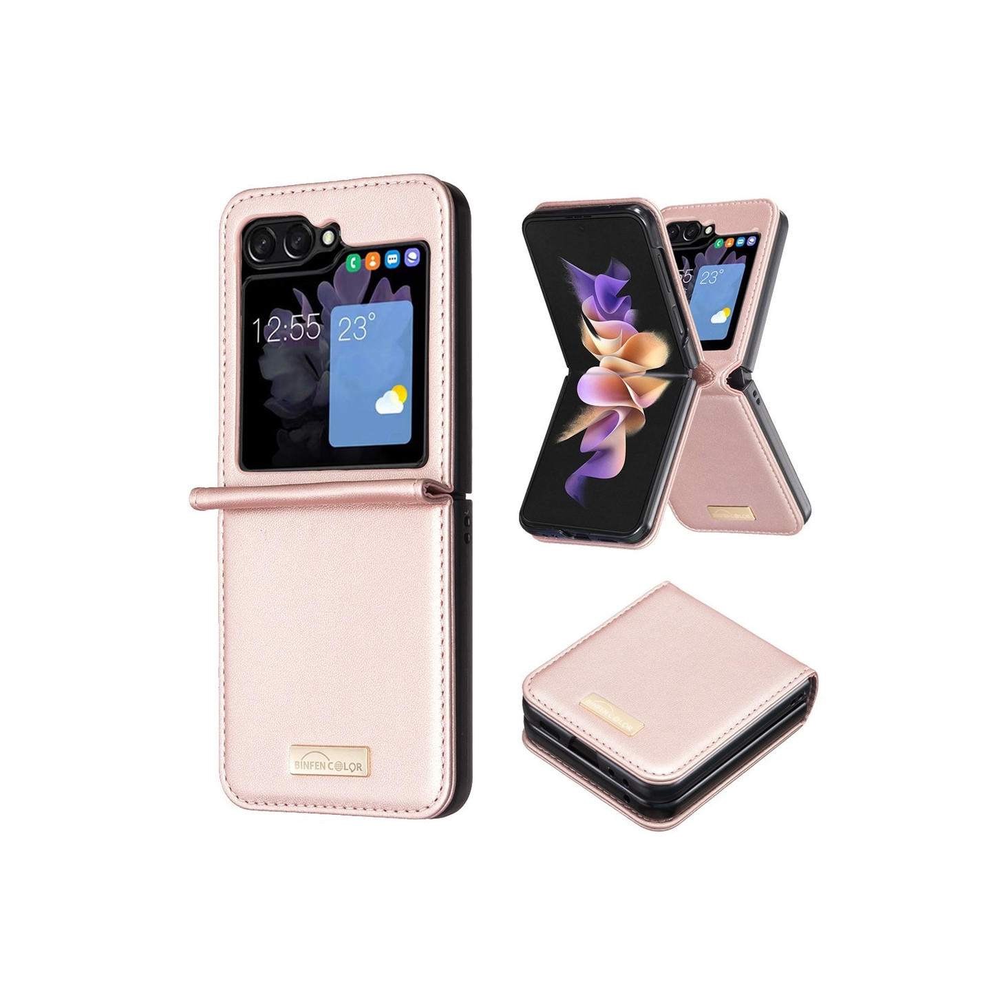 BINFEN COLOR Støtsikkert telefondeksel til Samsung Galaxy Z Flip8