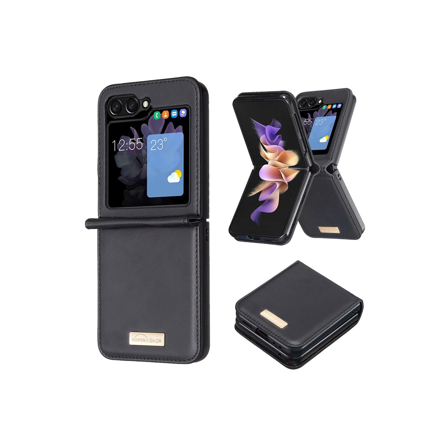 BINFEN COLOR Støtsikkert telefondeksel til Samsung Galaxy Z Flip8