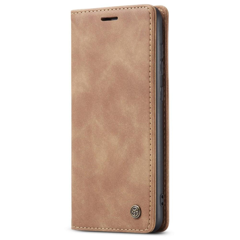 CASEME Retro Wallet Case for Samsung Galaxy A33 5G - Brown
