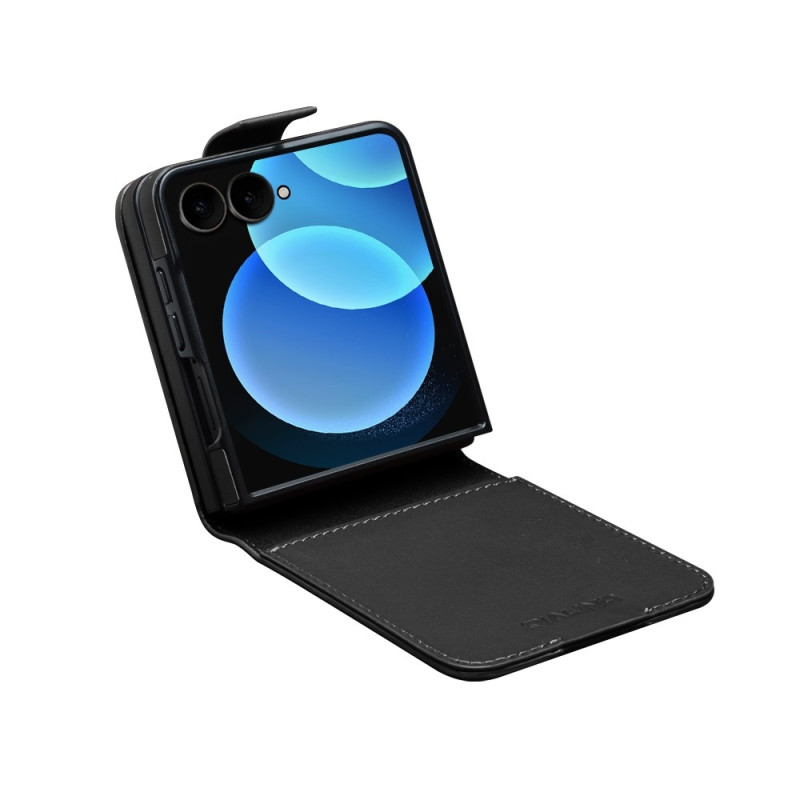 QIALINO Telefondeksel i skinn til Samsung Galaxy Z Flip8