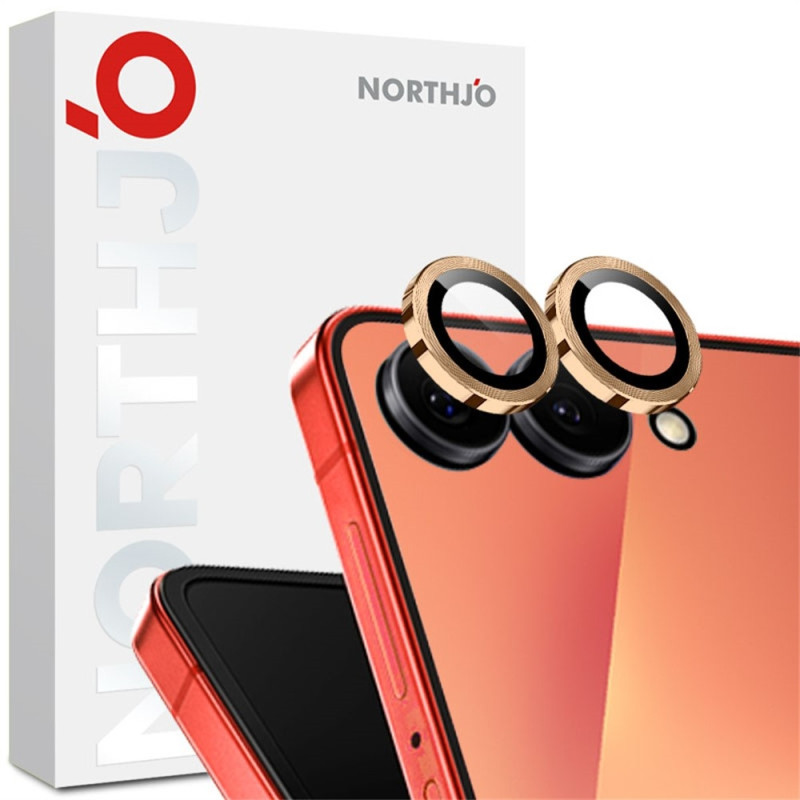 NORTHJO 1 sett Kameralinsebeskytter for Samsung Galaxy Z Flip8