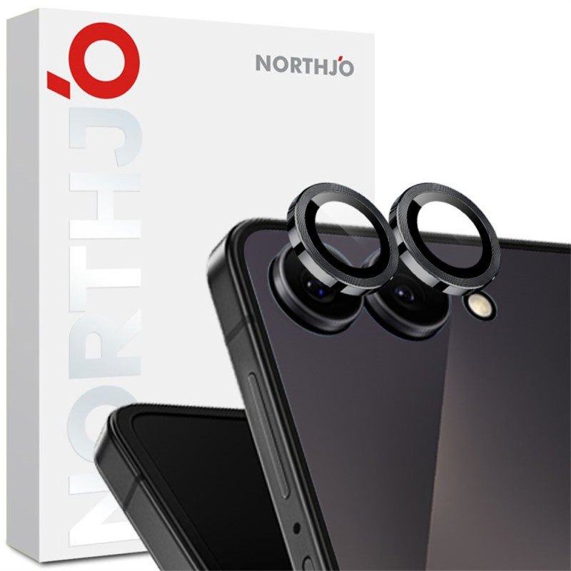 NORTHJO 1 sett Kameralinsebeskytter for Samsung Galaxy Z Flip8