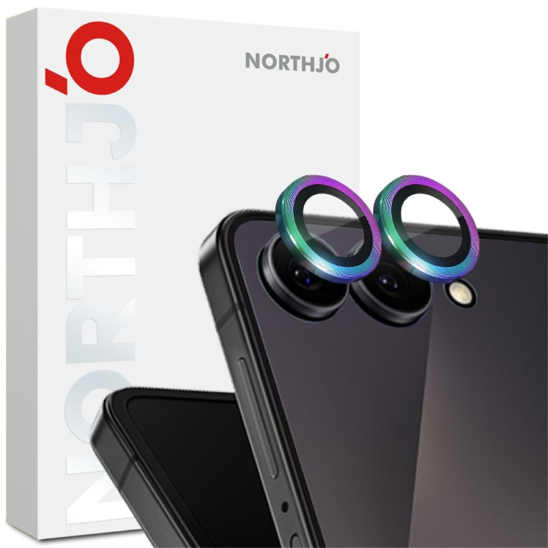 NORTHJO 1 sett Kameralinsebeskytter for Samsung Galaxy Z Flip8