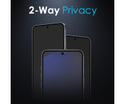 NORTHJO För Samsung Galaxy S25 Anti-Spy Härdat Glas Skärmskydd 2.5D 0.15 mm