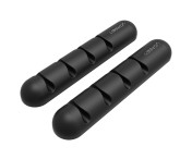 2st 4 spår Självhäftande Kabelhantering Organisera dina kablar Sladdhållare