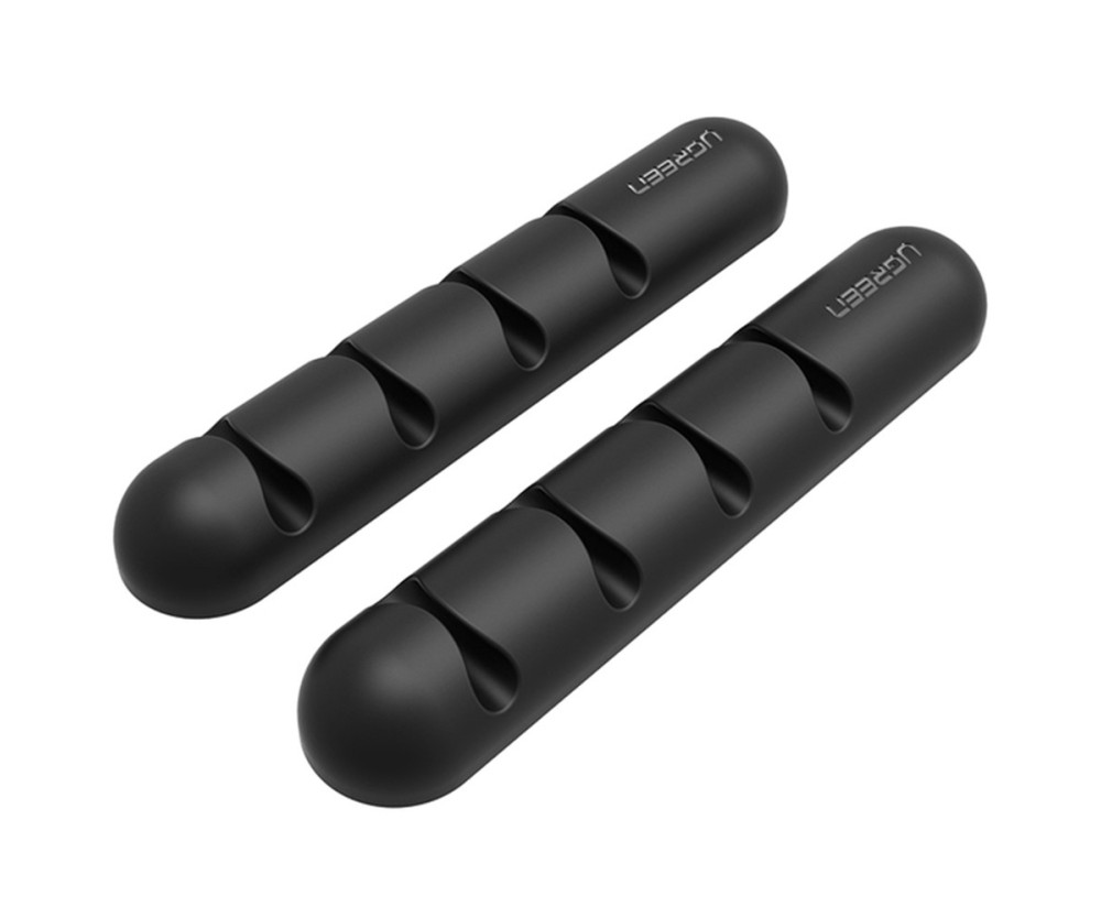 2st 4 spår Självhäftande Kabelhantering Organisera dina kablar Sladdhållare