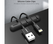 2st 4 spår Självhäftande Kabelhantering Organisera dina kablar Sladdhållare