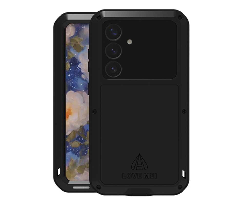 Samsung Galaxy S25 Fodral Pansar skydd Fodral Skal + härdat glas