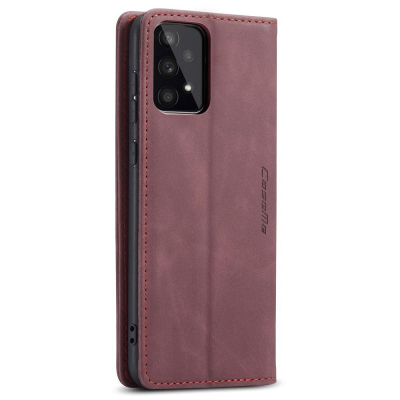 CASEME Retro Wallet Case for Samsung Galaxy A33 5G - Red