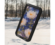 Samsung Galaxy S25 Fodral Pansar skydd Fodral Skal + härdat glas