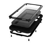 Samsung Galaxy S25 Fodral Pansar skydd Fodral Skal + härdat glas