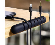 2st 7 spår Självhäftande Kabelhantering Organisera dina kablar Sladdhållare