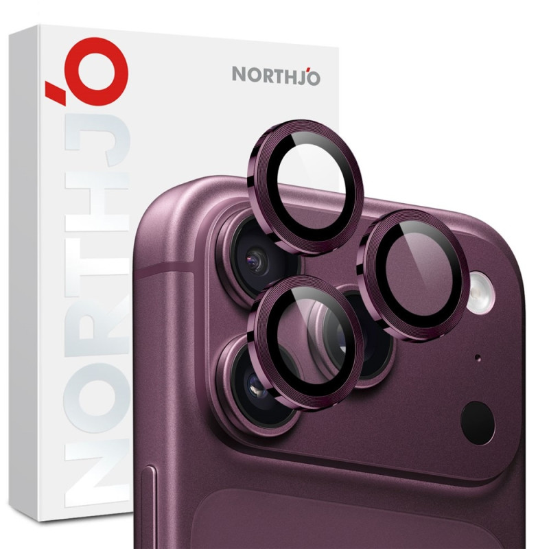 NORTHJO 1 Sett Kameralinsebeskytter til iPhone 18 Pro / 18 Pro Max