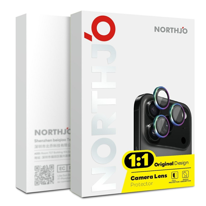 NORTHJO Kameralinsebeskytter til iPhone 18 Pro / 18 Pro Max