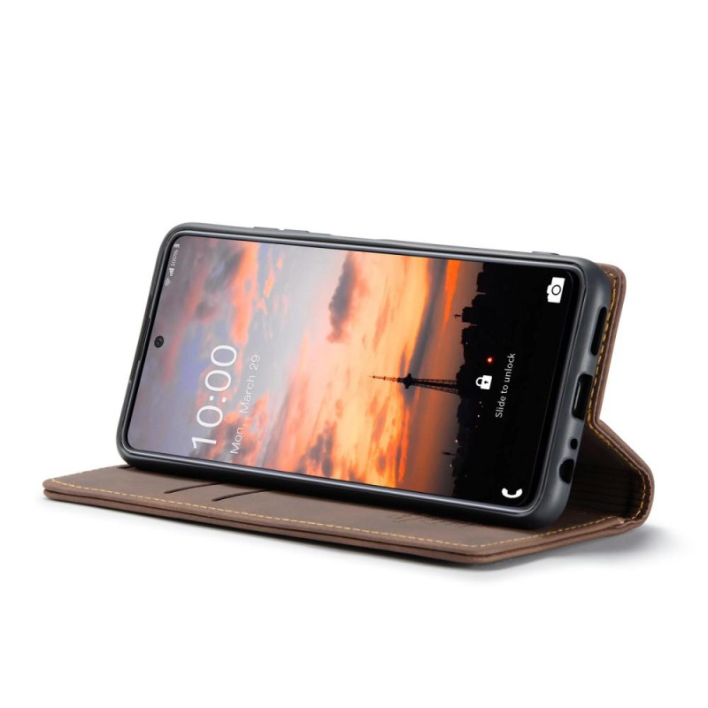 CASEME Lommebok - cover Samsung Galaxy A33 5G - Kaffe